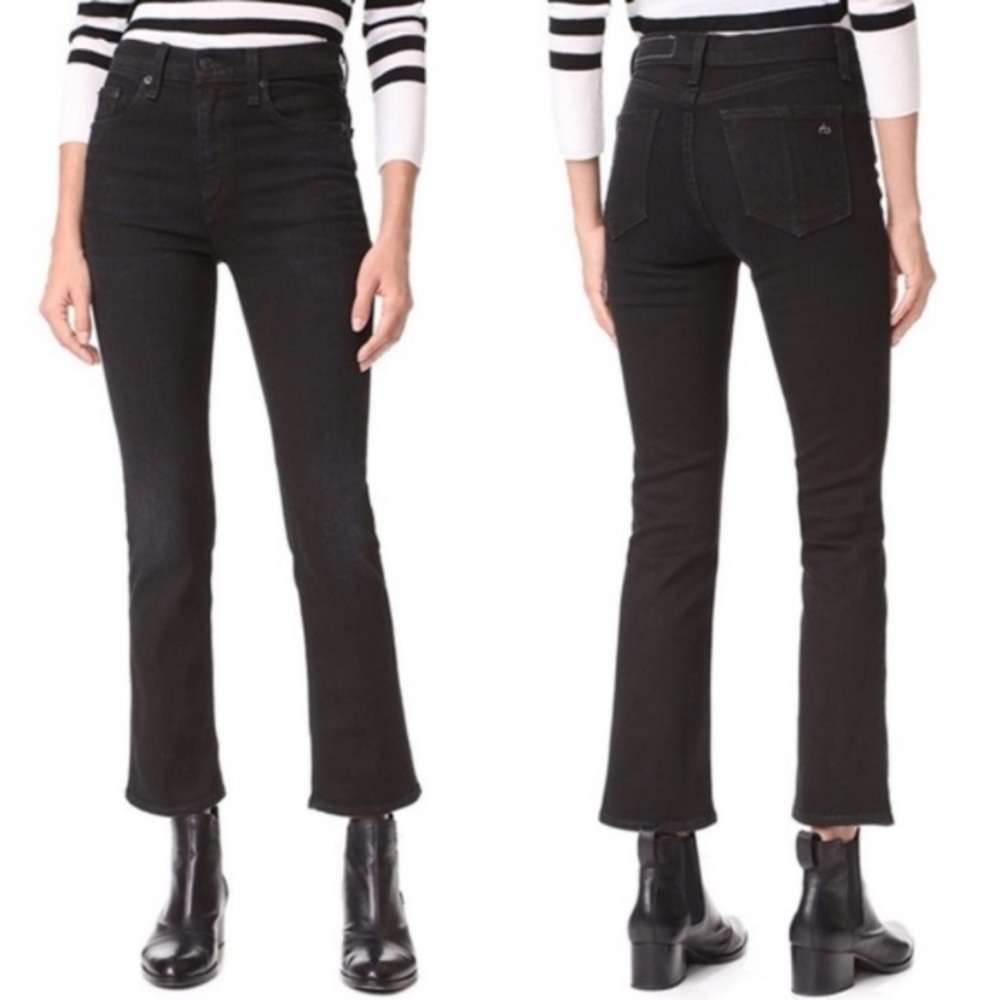Rag & Bone Hana Crooped Boot Jean Sz 30